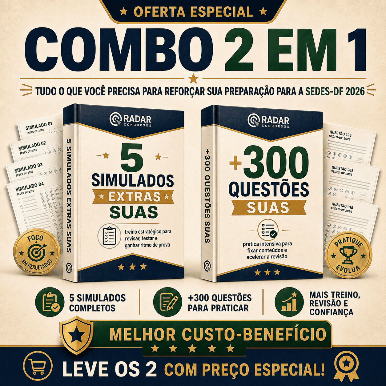 Combo 2 em 1