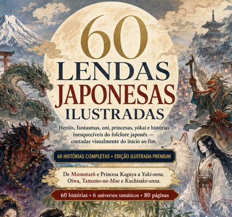 +60 Lendas Japonesas Ilustradas