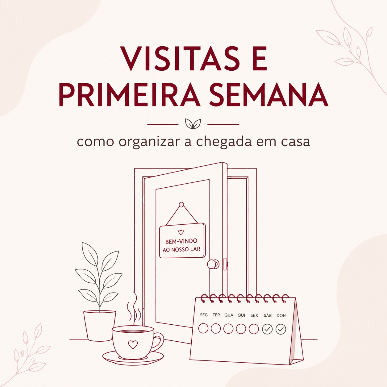 Manuel Visitas e Primeira Semana