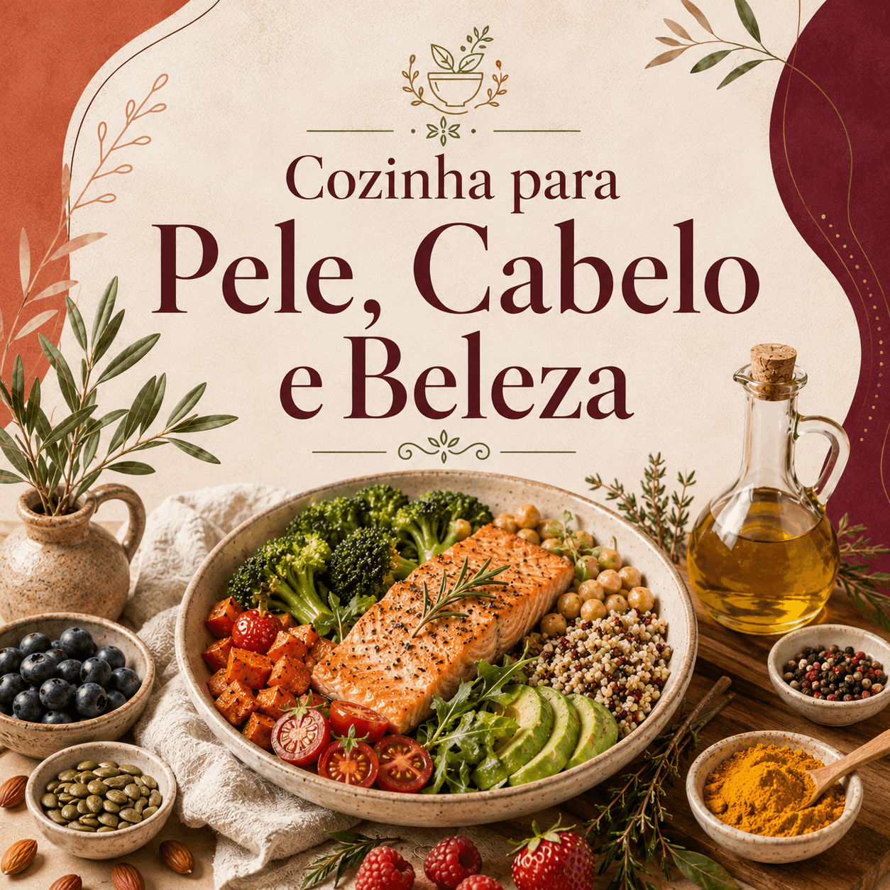 COZINHA PARA PELE, CABELO E BELEZA