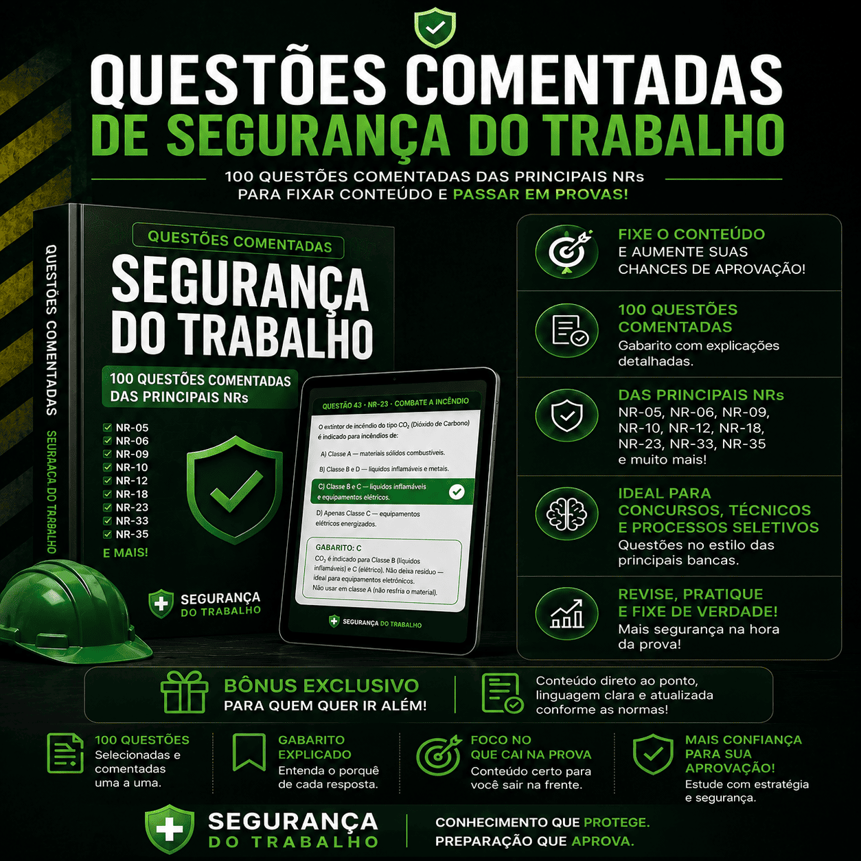 100 Questões Comentadas de Segurança do 