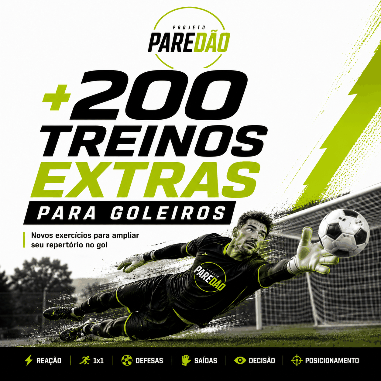 (EXTRAS) +200 Treinos para Goleiros