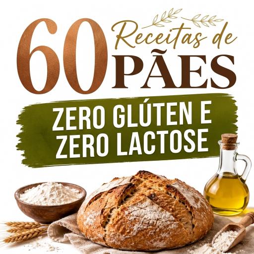 60 Pães ZERO Glúten e ZERO Lactose