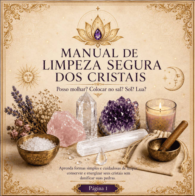 Manual de Limpeza Segura dos Cristais
