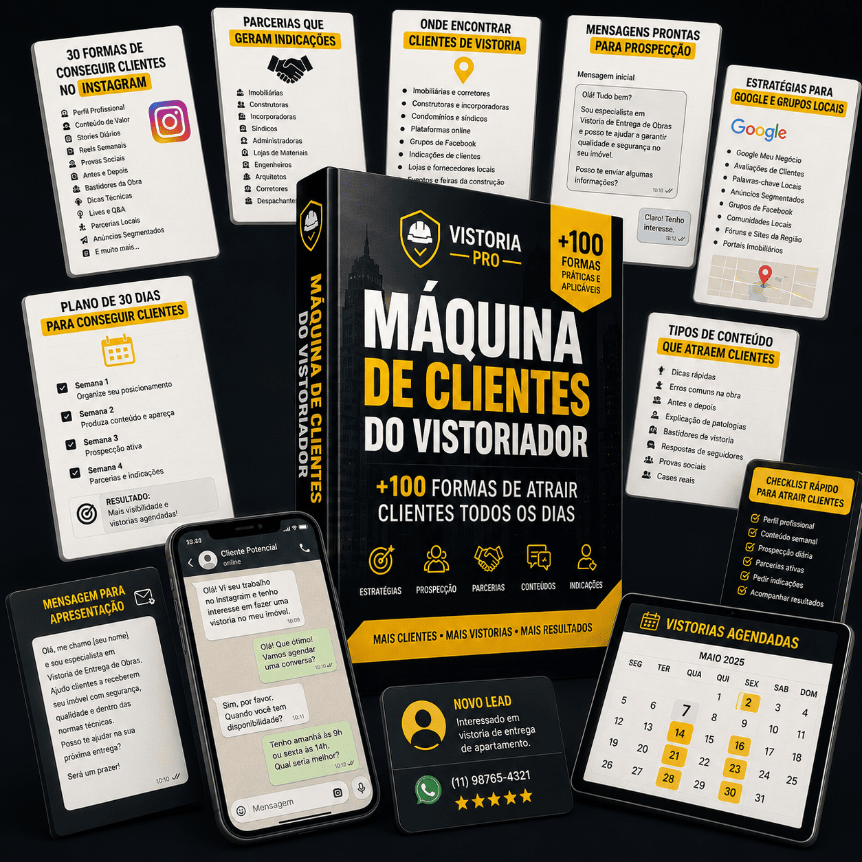 Máquina de Clientes do Vistoriador