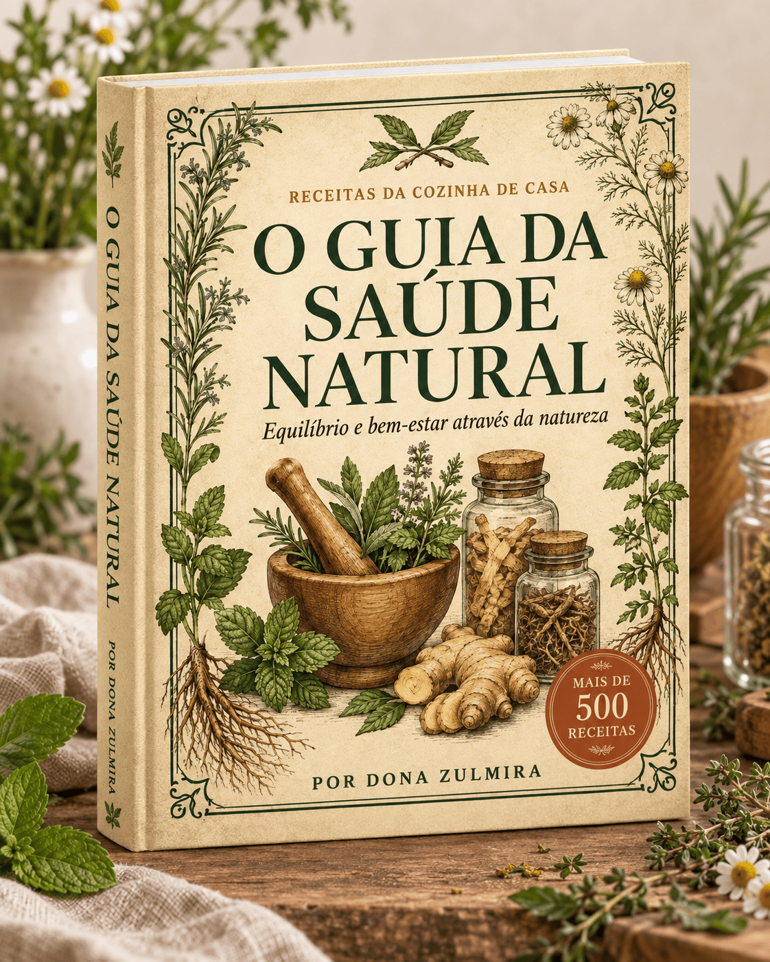 500 receitas Naturais Para Saúde