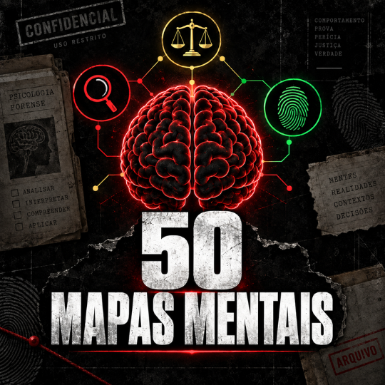 50 Mapas Mentais — Psicologia Forense