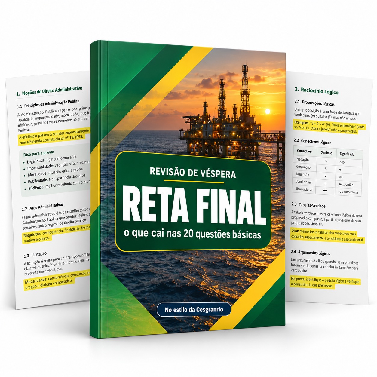 Reta Final: as 20 questões básicas