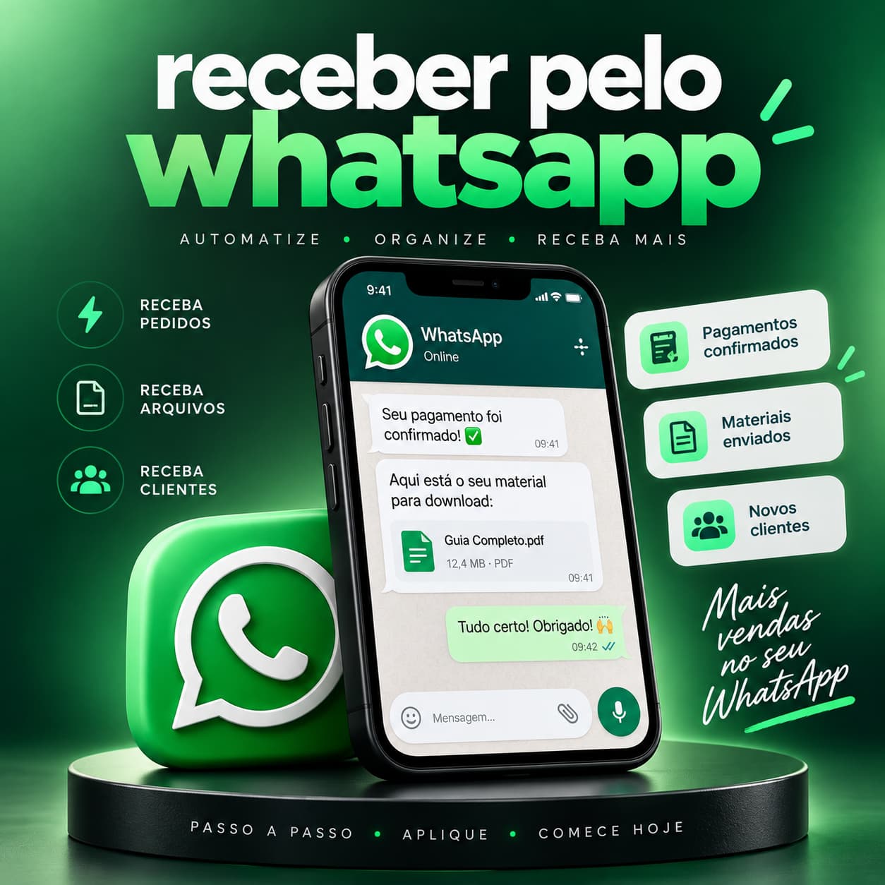 Receber Produto Pelo WhatsApp
