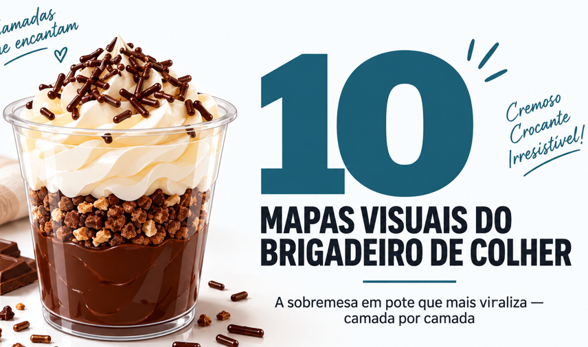 Mapas do Brigadeiro de Colher
