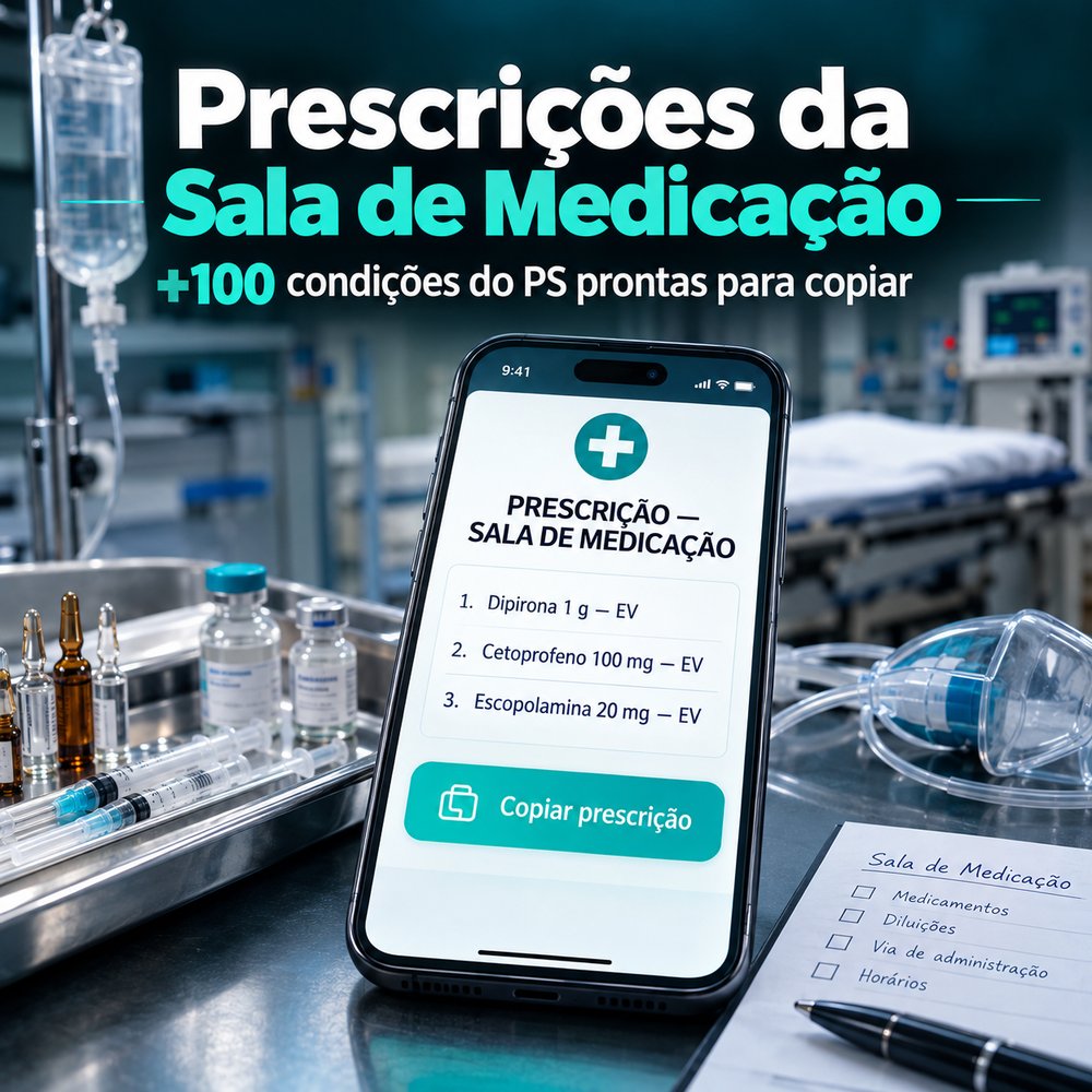 SIM, QUERO CONDUTAS EV E IM PRO PLANTÃO!