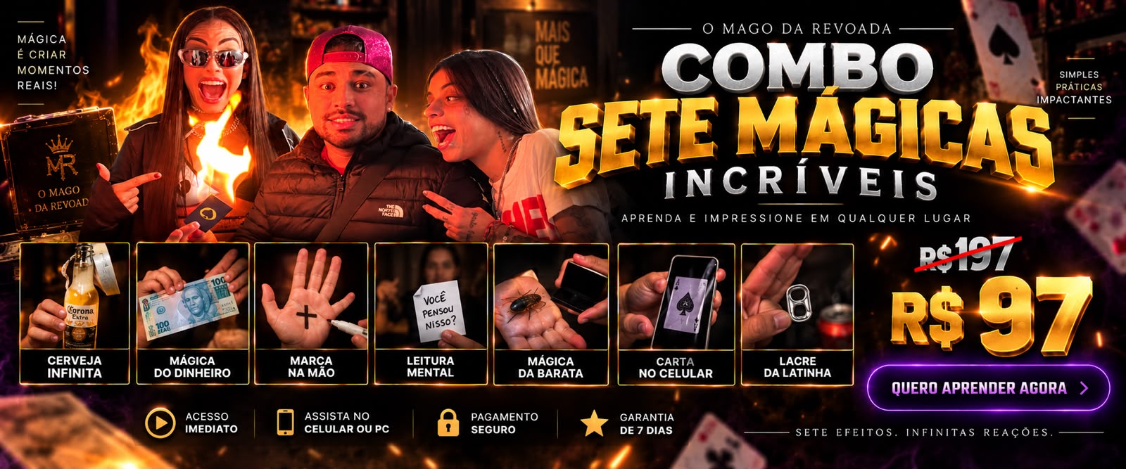 Combo 7 Mágicas