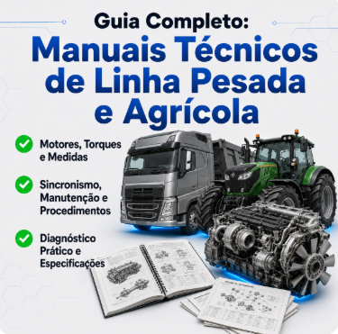 +1.000 Manuais Técnicos de Linha Pesada 