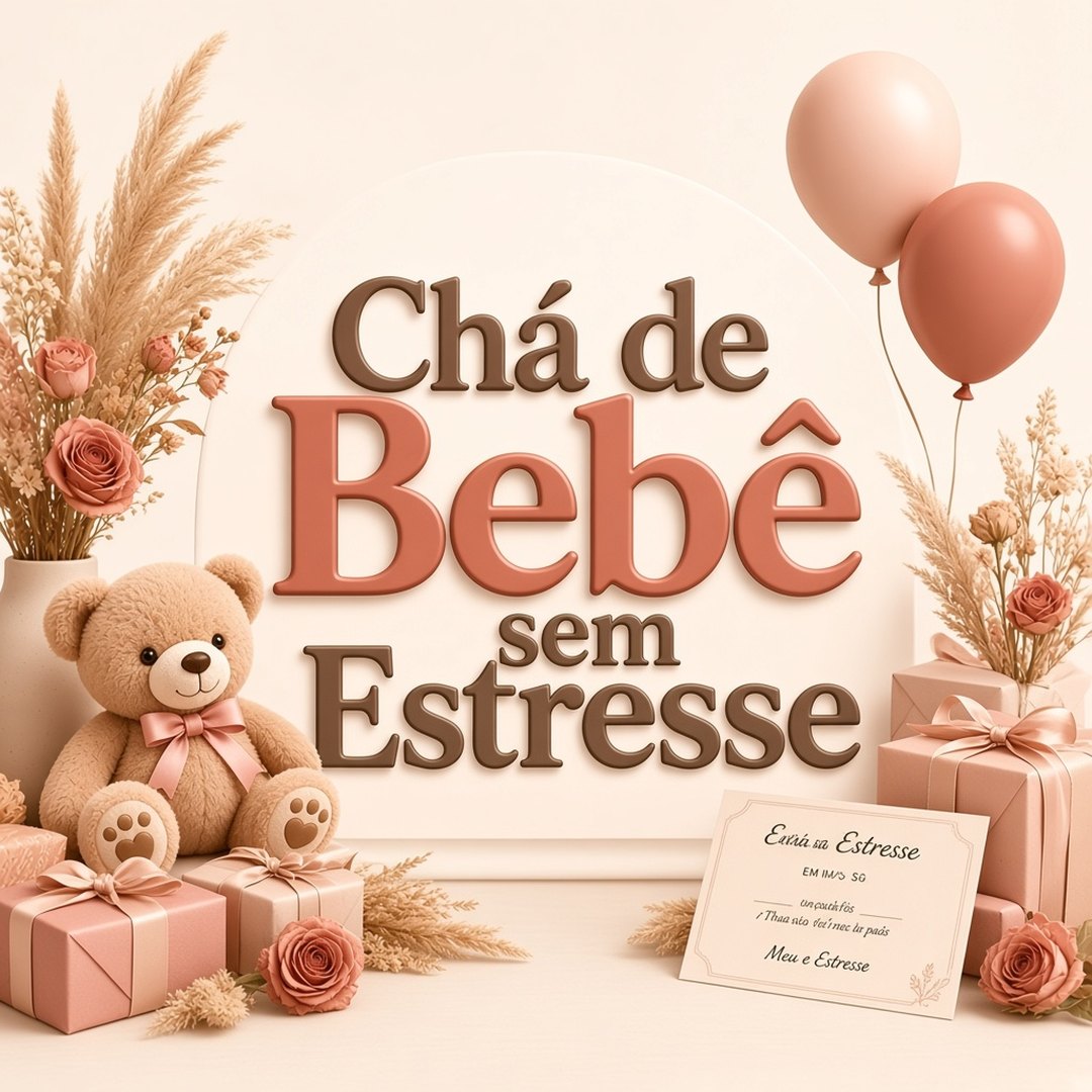 Chá de Bebê sem Estresse