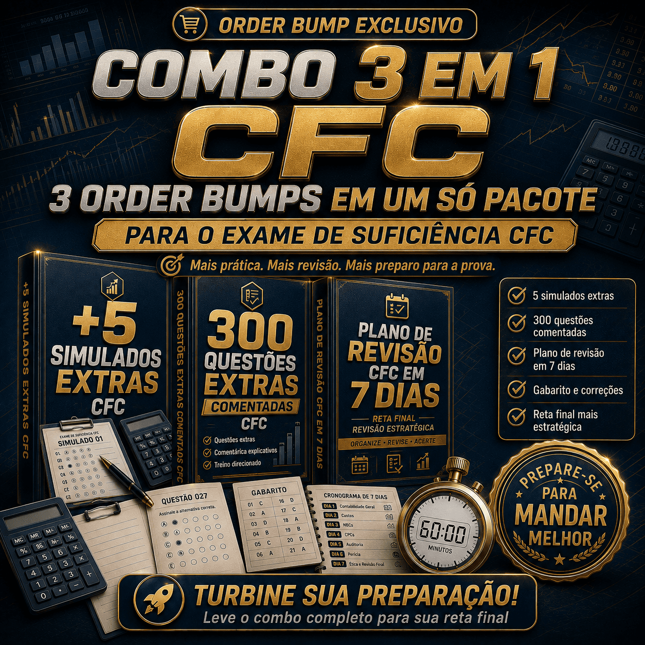 Combo 3 em 1