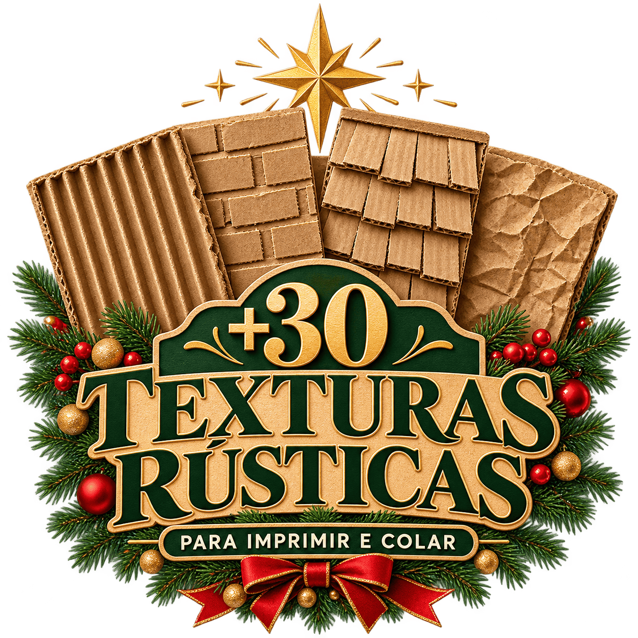 +30 Texturas Rústicas para Imprimir