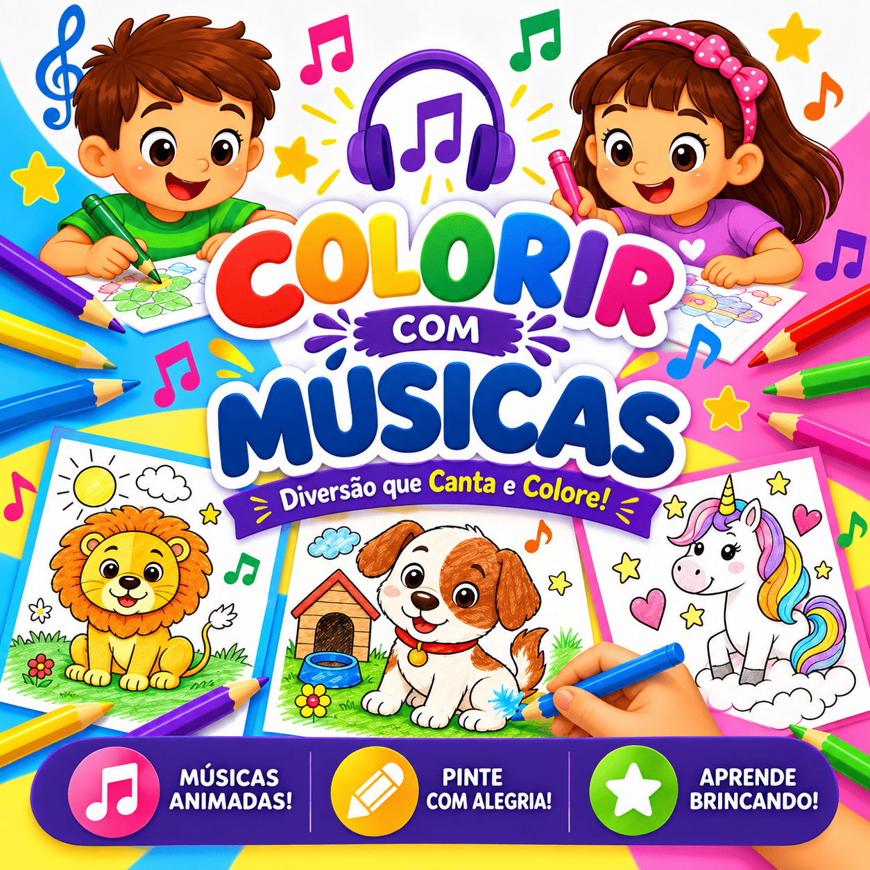 Pintando ao Som da Música