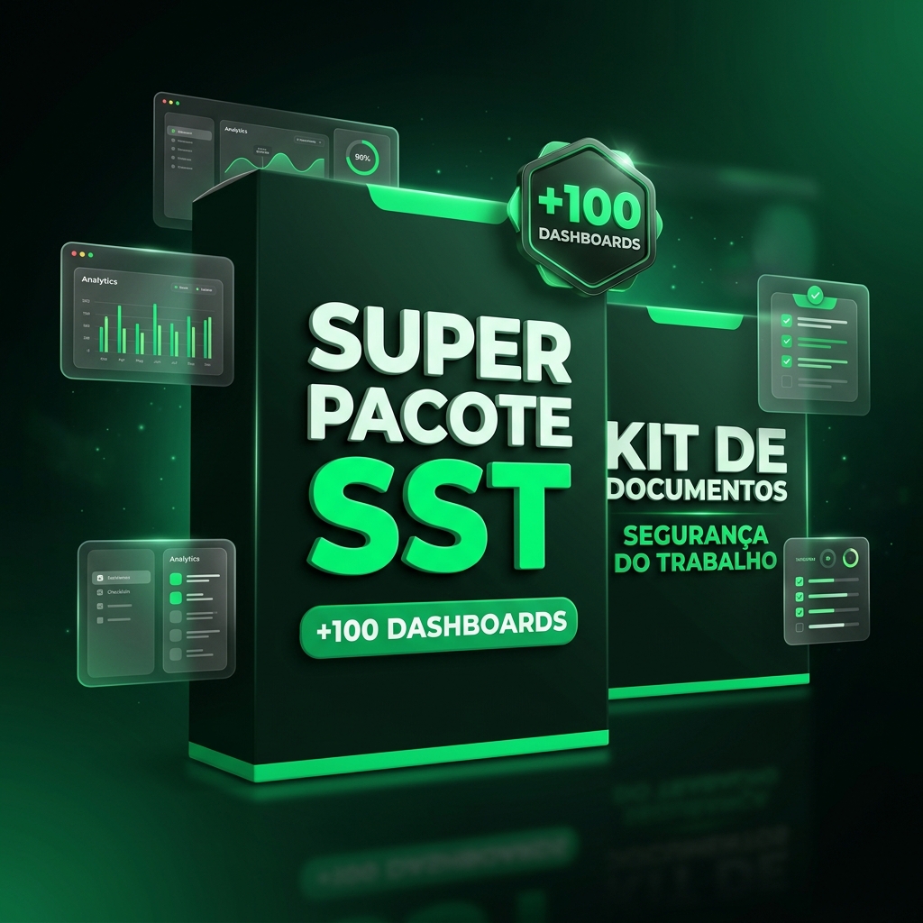SUPER PACOTE SST DASHBOARDS + DOCUMENTOS
