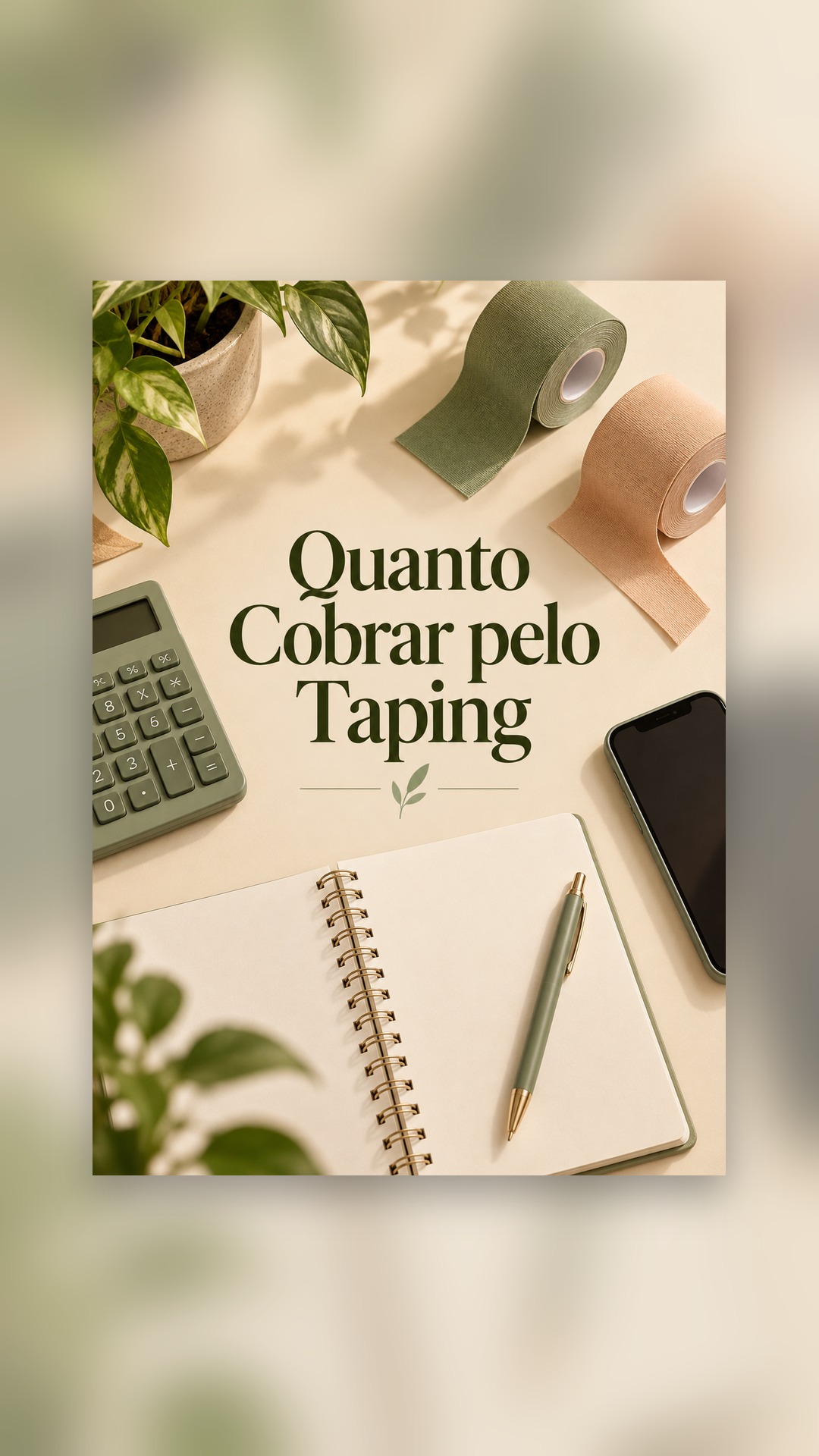 Adicione o Quanto Cobrar pelo Taping